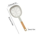 thumbnail image 3 of Large Drainer Strainer, High Temperature Resistant Rectangular Strainer, Frying Mesh Spoon, Easy to Clean Nylon Colander for Vegetables, Fruits, Kitchen Use, 3 of 6