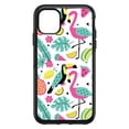 thumbnail image 1 of DistinctInk Custom SKIN / DECAL compatible with OtterBox Symmetry for iPhone 11 (6.1" Screen) - Summer Graphics - Flamingo Toucan Pineapple, 1 of 5