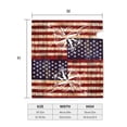thumbnail image 6 of PHELIKA American Flag Painted Wood Wall Compass Rose Mountain Magnetic Mailbox Covers Standard Size 21"H x 18"W, 6 of 8