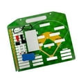 thumbnail image 3 of DYNWAVECA Baseball Coaches Board, Baseball Coaching Board, Carabiner Teaching Assistant Double Sided Baseball Lineup Board for Practice, 3 of 9
