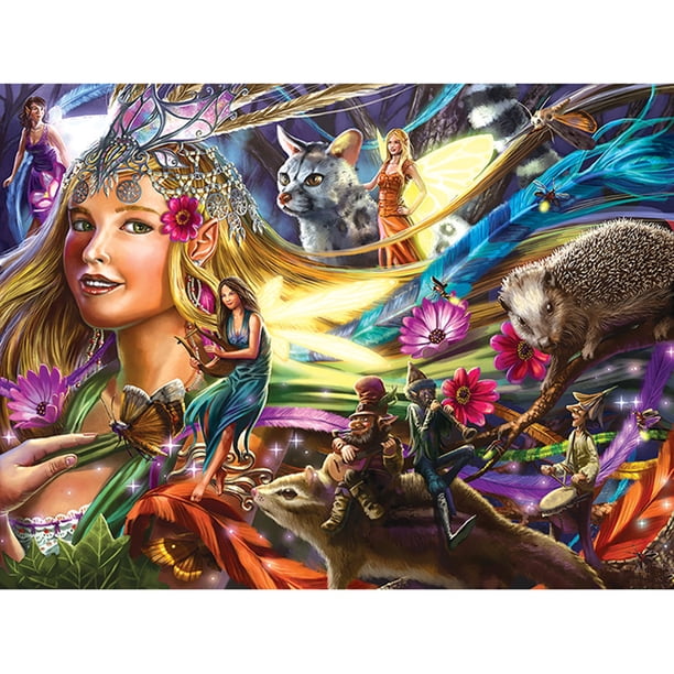 Taladro diamante pintura (DE8180) 5D DIY completo niñas animales punto de cruz bordado 40x50cm Hugtrwg Para estrenar