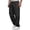 Black&09#0122C, variant on Fabrcox Pants Cargo for Man Relaxed Fit Wide Leg Joggers for Men Cycling Fishing Workout Sport Pants for Men with Pockets