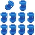 thumbnail image 1 of Accesorio de trampolín 10 piezas tapa de extremo de poste de trampolín para estacas de red de trampolín de 25mm tapas protectoras para barras de red de trampolín azul LingWen 9024735500599, 1 of 1