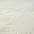 thumbnail image 6 of Luxe Weavers Palm Leaf Cream 6x9 Area Rug, Neutral Carpet, 6 of 9