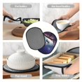 thumbnail image 7 of Pofeuu Planets Stars And Galaxies Print Silicone Pot Mat Mitten With Hanging Loop Heat Resistant Oven Mitts Non-Slip Bbq Baking Smoking Potholders, 7 of 7