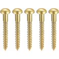 thumbnail image 1 of Wood Screws M2.5 X 20mm Slotted Round Head Brass Self Tapping Screws 100 Pcs, 1 of 4