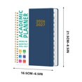 thumbnail image 2 of Planner 2026-2027, Jul 2026-Jun 2027 Monthly & Weekly Calendar Book, 6.5" x 8.5", Hardcover Academic Calendar with Tabs, Teacher Student Agenda Book for School Office Supplies, 2 of 7