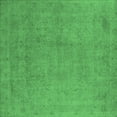 thumbnail image 1 of Ahgly Company Indoor Square Oriental Emerald Green Industrial Area Rugs, 7' Square, 1 of 4