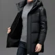 thumbnail image 3 of Ropa Nueva Chaqueta de plumón de pato blanca de invierno 2024 Abrigo de hombre de color sólido Abrigo grueso cálido a prueba de viento Casacas de negocios para hombre, 3 of 5
