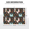thumbnail image 3 of Kdxio Rabbit Is Eating Carrots for Dish Drying Mat,24*18 inch Absorbent Dish Drainer Kitchen Counter,Large Size Dish Drying Pad for Countertops,Draining Racks, 3 of 9