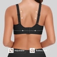thumbnail image 5 of Daystry Womens No Underwire Bras Wireless Bra Supportive Seamless Bras Full Coverage Push Up Comfortable Everyday T-shirt Bras, 5 of 11
