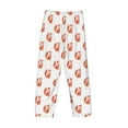 thumbnail image 5 of Xecao Orange Fox Men's Straight Lounge Pajama Pants: The Ultimate in Comfortable Sleepwear, 5 of 9
