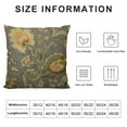 thumbnail image 5 of Nawypu  Carpet Pattern Boho Style Ethnic Design Decorative Throw Waist Pillow Case Cushion Cover Memories Blueberry Pillowcase, 5 of 5