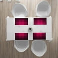 thumbnail image 3 of Ambesonne Geometric Place Mats Set of 4, Rectangular Forms, Standard Size, Maroon Fuchsia, 3 of 4