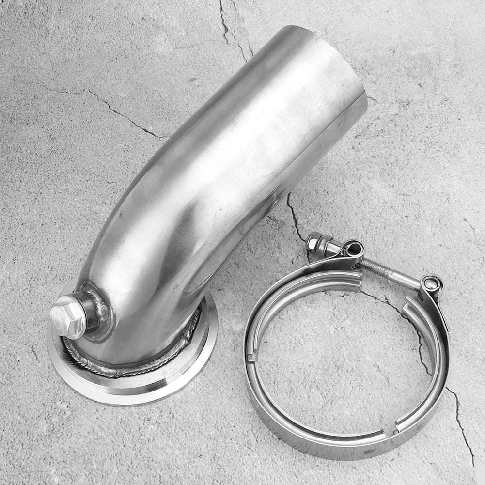 DOACT Stainless Steel Turbo Exhaust Downpipe Elbow 90 Degree For Hy35