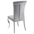 thumbnail image 4 of Betty Velvet Upholstered Dining Side Chair Grey (Set of 4), 4 of 6