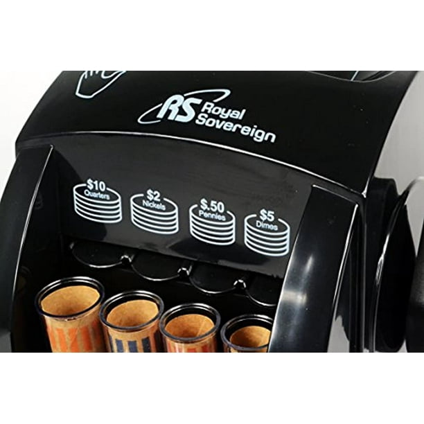 Royal Sovereign 1 Row ECOFriendly Manual Hand Crank Coin Sorter (QS1