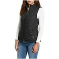 thumbnail image 3 of Meichang Womens Quilted Vests Lightweight Sleeveless Stand Collar Zip Up Quilted Padded Gilet Jacket With Pockets, 3 of 10