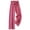 #03 Pink 【Mix & Match: Stock Up on Your Favorite Colors】, variant on Women's Soft Polyester Elastic Waist Loose Pants, Solid Color Bow Tie Design, Flattering Casual Fit, Versatile Summer Work Smart Casual & Daily Errands Wear, Comfortable Wide Leg