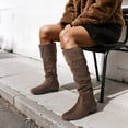 thumbnail image 3 of DREAM PAIRS Women's Knee High Pull On Fall Weather Winter Riding Boots, 3 of 7
