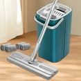 IPEWLEX Efficient Scratch Mop Family Set for Wooden Floors Wet and Dry Cleaning with Hands