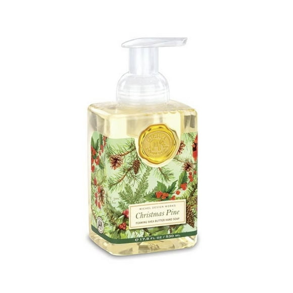 Michel Design Works Savon Moussant Parfumé, Pin de Noël, 17 Fl Oz