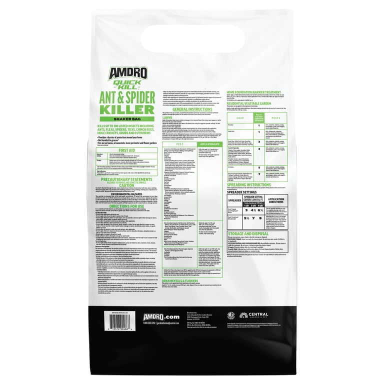 Amdro Quick Kill Ant & Spider Killer Granules, 3 Lbs photo 2