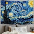 thumbnail image 2 of Orinice Starry Night Tapestry Wall Hanging Unique Style for Home Decor - Living Room Bedroom Apartment Farmhouse Dorm 40x30inch, 2 of 6