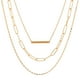 thumbnail image 1 of Collar para mujer, joyería para mujer, joyería para mujer, collares de moda para mujer, collares de doble capa, joyería femenina, regalos navideños, collar para mujer, 1 of 3