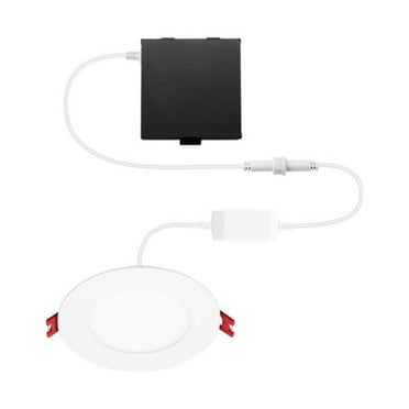 Commercial Electric Ultra Slim Integrated LED Recessed Light Kit Selectable CCT