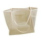 thumbnail image 5 of Bolso de playa de malla, elegante bolso de hombro para mujer, ideal para ir a compra, vacaciones o piscinas. Caqui, 5 of 8