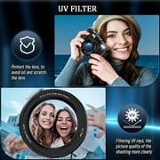 Digital Camera 4K 48MP Vlogging Camera for Youtube Autofocus 16X Digital Zoom Video Cameras with 32GB SD Card