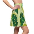 thumbnail image 7 of Women's Skater green leafy Skirt (AOP), 7 of 7