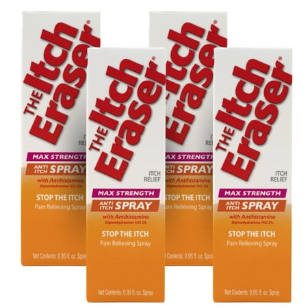 The Itch Eraser Spray - 0.95 Fl Oz - Pack of 4