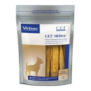 Virbac C.E.T. HEXtra Premium Oral Hygiene Chews for Small Dogs, 30 Chews