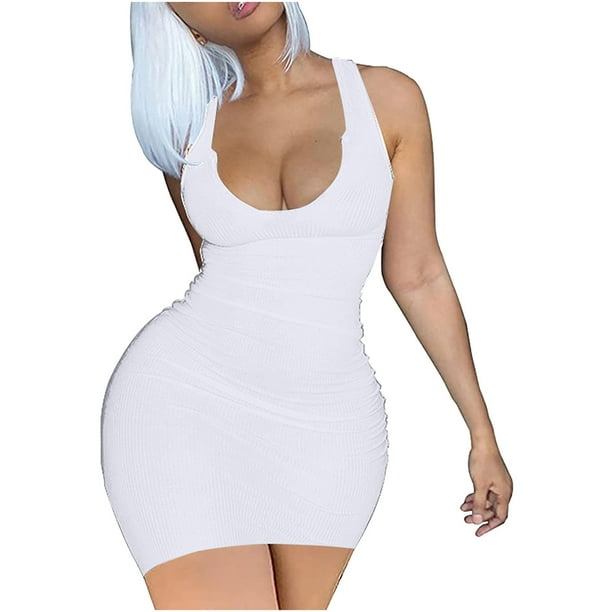 Deep v neck club dress sales