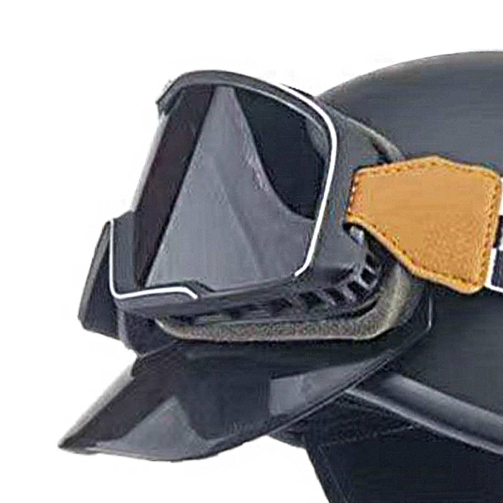 Baoblaze Scooter Helmet Comfortable Breathable Cycling Accessories Motorbike Helmet Matt Black