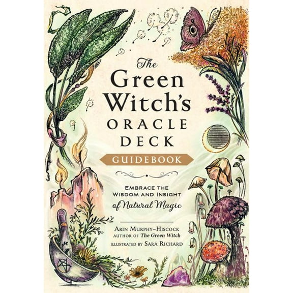 Pre-Owned Green Witch Witchcraft The Green Witch's Oracle Deck: Embrace the Wisdom and Insight of Natural Magic, (Hardcover)
