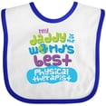thumbnail image 3 of Inktastic Physical Therapist Daddy Boys or Girls Baby Bib, 3 of 4