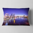 thumbnail image 2 of Designart Jacksonville Florida City Cityscape - Photography Throw Pillow - 12x20, 2 of 5