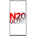 thumbnail image 2 of Replacement Front Glass With OCA Pre-Installed Compatible For Samsung Galaxy Note 20 Ultra, 2 of 5