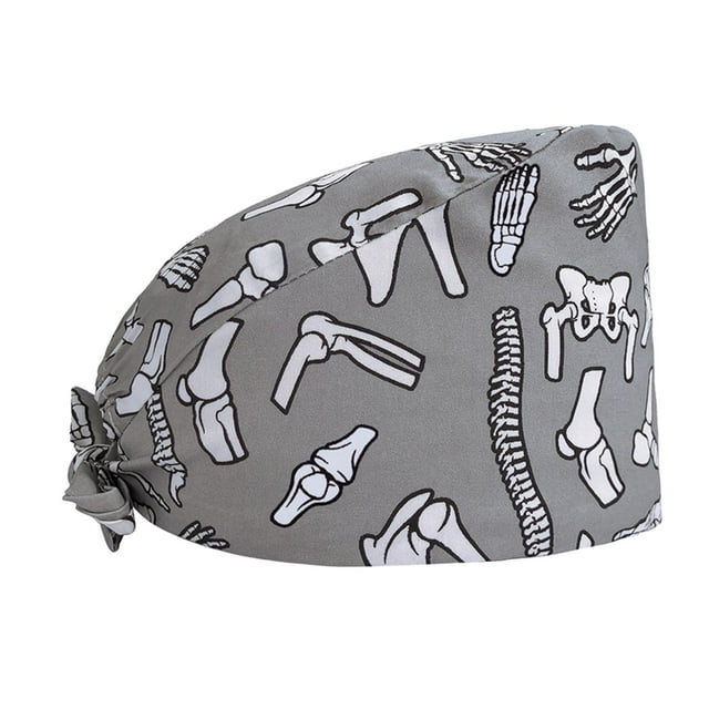 Gorro de enfermería jinwen Impreso Ropa de trabajo Estilo B