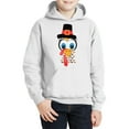 thumbnail image 2 of Awkward Styles Thanksgiving Hoodies for Kids Turkey Face Hooded Youth Sweatshirt, 2 of 5
