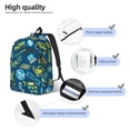 thumbnail image 3 of Vsdgher Dump Truck Print Canvas Backpack Travel Rucksack Unisex Knapsack 15.7/17.7Inch Laptop Backpack for Work,College-Small, 3 of 5