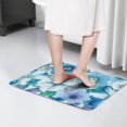 thumbnail image 4 of Pioneer Flower Floral Print Flannel Non Slip Door Rugs,Washable Door Mats Indoor,Decorative Door Mats,Dirt-Resistant and Absorbent Doormat for Entrance,Bedroom,Kitchen,Bathroom,31.5"x17", 4 of 4