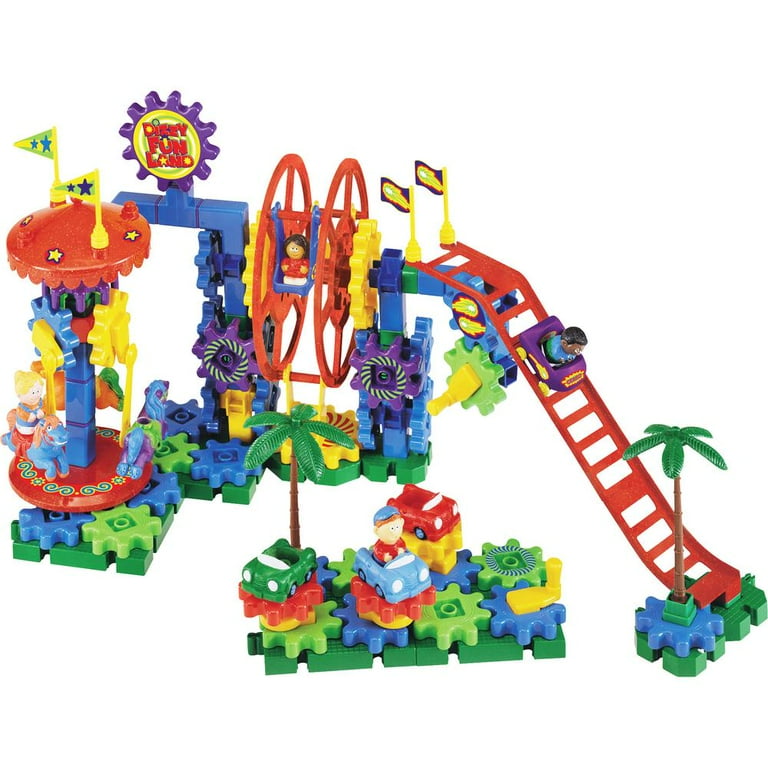 Early Learning Centre 遊園地 フィギュアセット Learning Resources Gears! Gears! Gears! Fun Land Motorized Gears