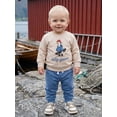 thumbnail image 6 of RUINIXCW Baby Boy Fall Outfits Long Sleeve Goose Print Sweatshirt + Pants Set Toddler Clothes, 6 of 9