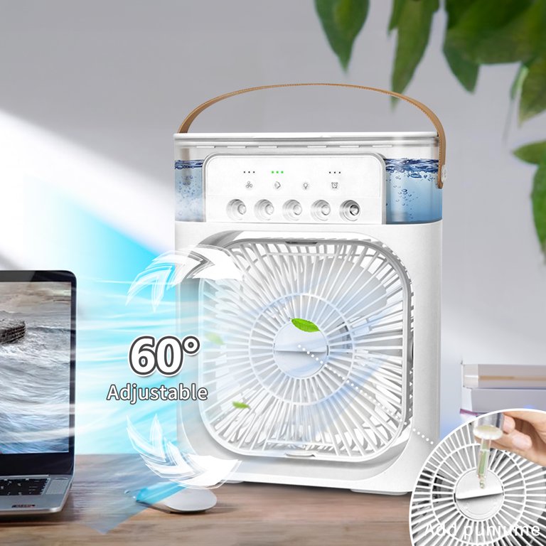 cigarette lighter air conditioner 12V DC Car Electric Conditioning Fan Auto Cooling Air Heater just plug and play Cooling Cigarette Lighter Plug In