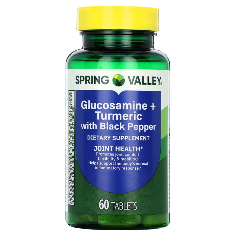 Spring Valley Glucosamine Plus Turmeric, 60 Tablets photo 1