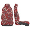 thumbnail image 3 of Sikiie Snake Car Seat Protector 2 Pack Car Seat Cushion Mat, Car Seat Covers for SUV, Truck, Van, 3 of 7